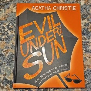 Collectible Evil Under the Sun Graphic Novel Agatha Christie Hard Cover